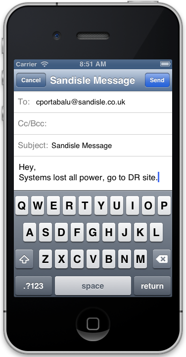 Mobile BCP Business Continuity Plan App for iPhone